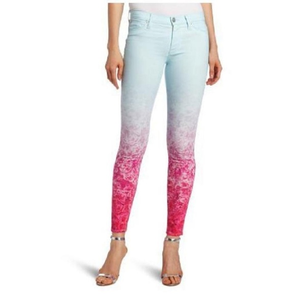 Hudson Jeans Denim - NWT Hudson Nico mid rise skinny Floral Ombre